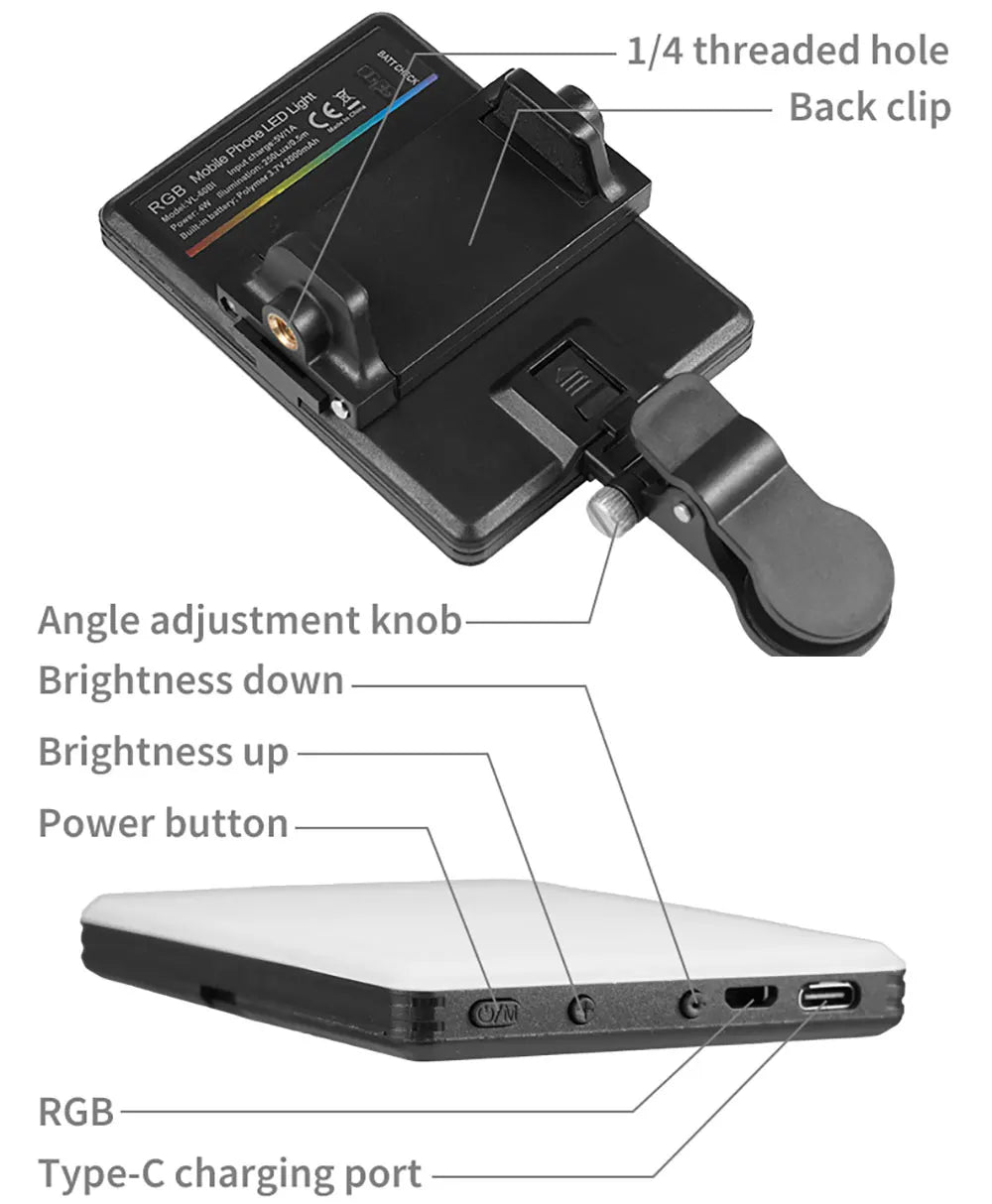 Pocket Glow Selfie Light