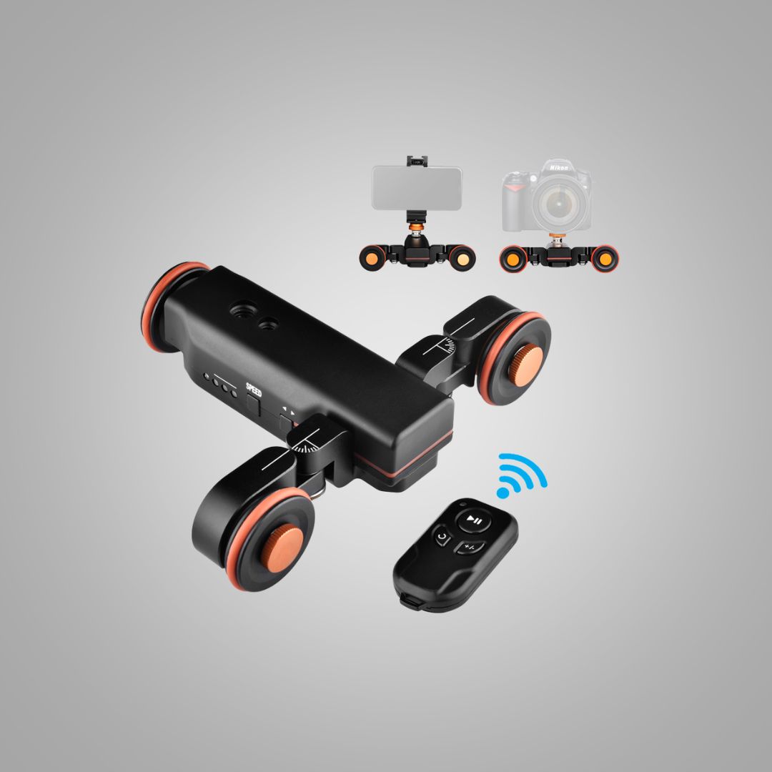 L4X Motorized Camera Dolly with Wireless Remote