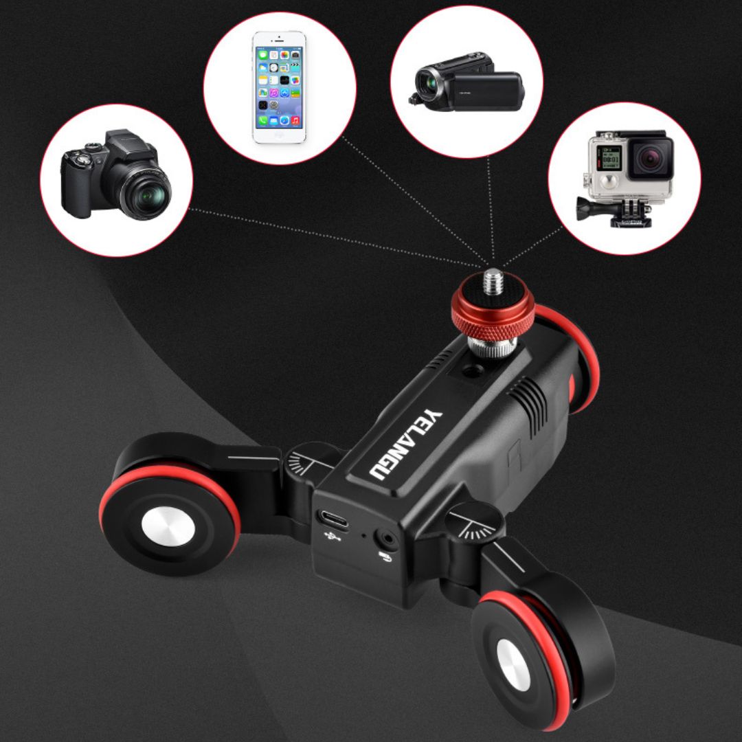 L4X Motorized Camera Dolly with Wireless Remote