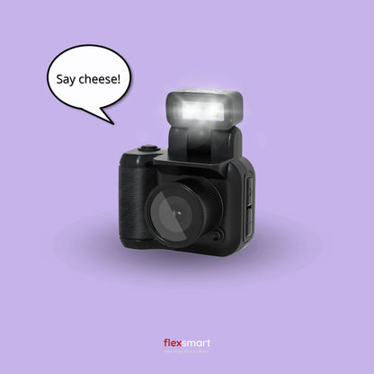 flexsmart™ - Point-and-Shoot Mini Camera